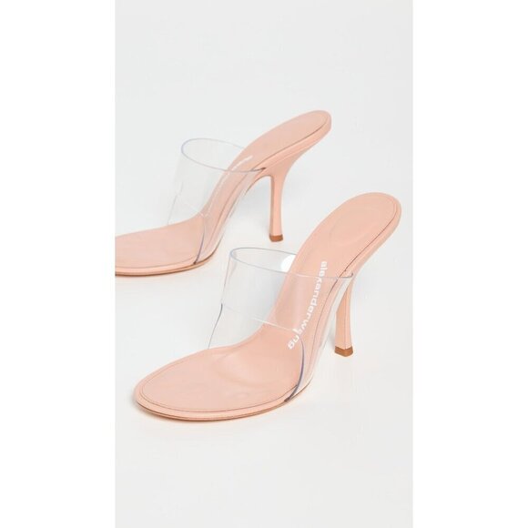ALEXANDER WANG Nudie Sandals in Peachy Nude 36 6 With Box Womens High Heels - Picture 1 of 16